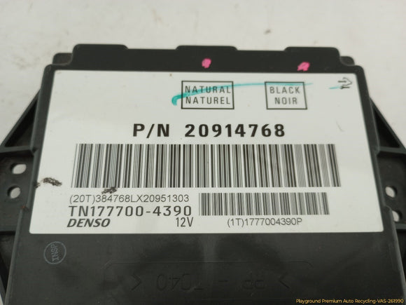Cadillac CTS Temperature Control Module