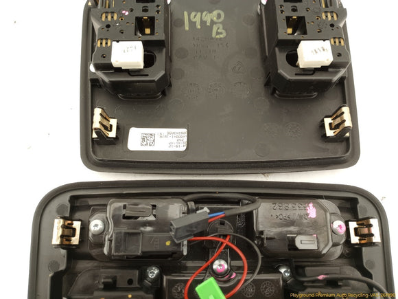 Cadillac CTS Pair Of Overhead Dome Lamps