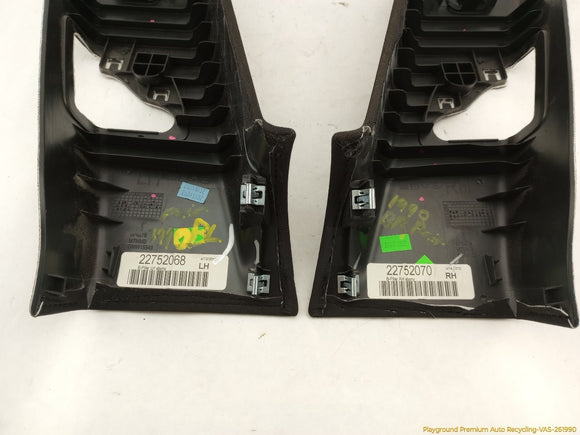 Cadillac CTS Pair Of Interior Upper B Pillar Trim