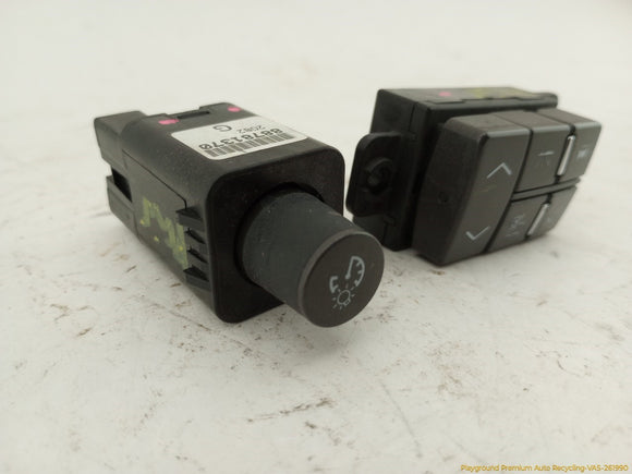 Cadillac CTS Pair Of Dashboard Switches
