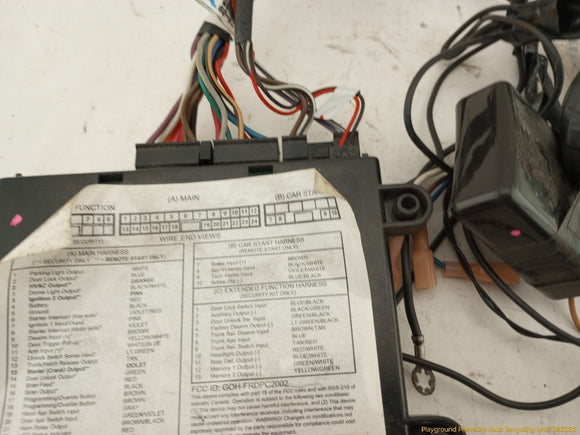 Ford Flex Remote Start Control Module