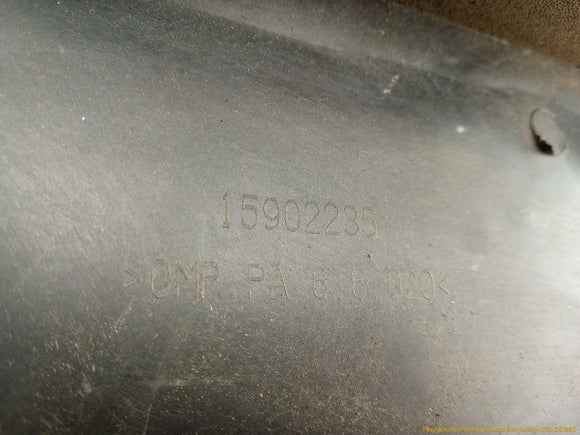 Cadillac CTS Radiator Support Cover