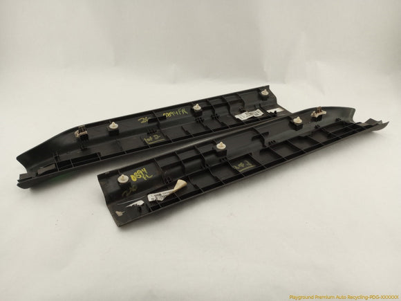 Hummer H3 Pair Of Front Door Sill Plate Trim