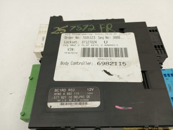 Mini Cooper S Body Control Module