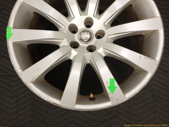 Jaguar XK Set Of 4 Staggered Alloy Wheels 10 Spoke