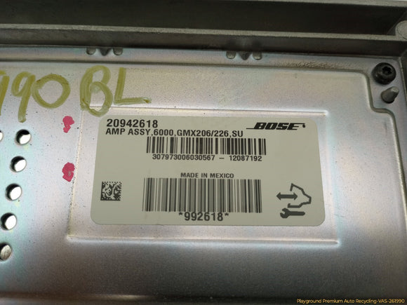 Cadillac CTS Audio Amplifier