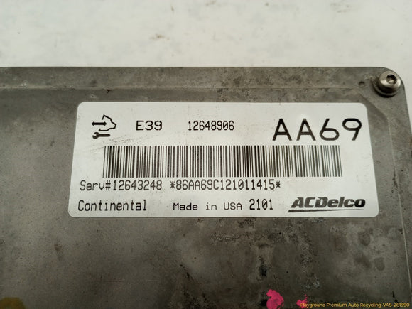 Cadillac CTS Engine Control Unit
