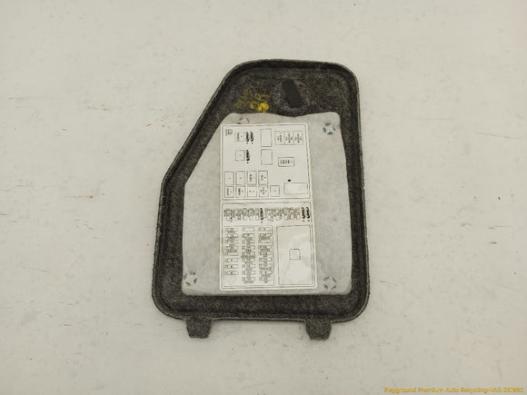 Cadillac CTS Fuse Box Boot Liner