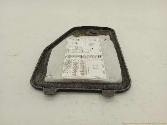 Cadillac CTS Fuse Box Boot Liner
