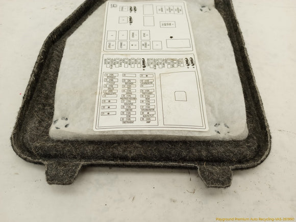 Cadillac CTS Fuse Box Boot Liner