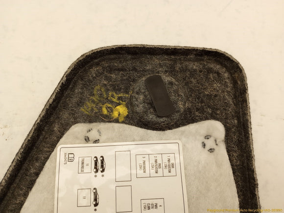 Cadillac CTS Fuse Box Boot Liner