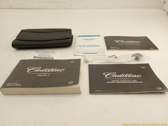 Cadillac CTS Owner's Manual Set