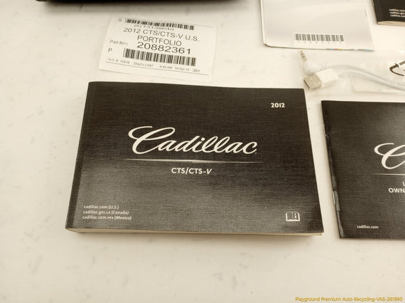 Cadillac CTS Owner's Manual Set