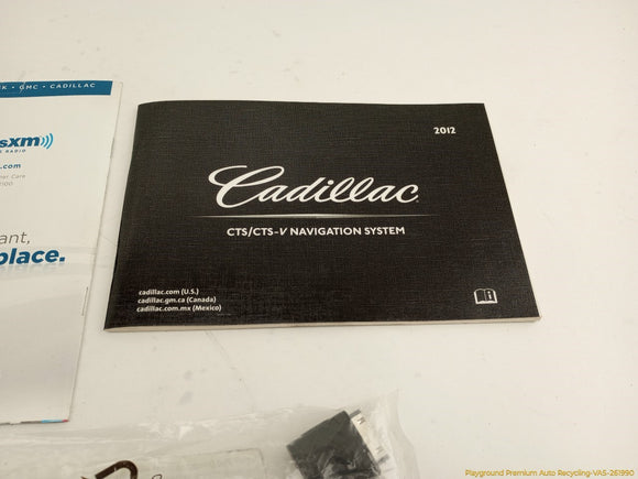 Cadillac CTS Owner's Manual Set