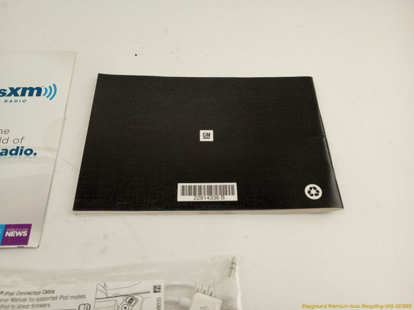 Cadillac CTS Owner's Manual Set