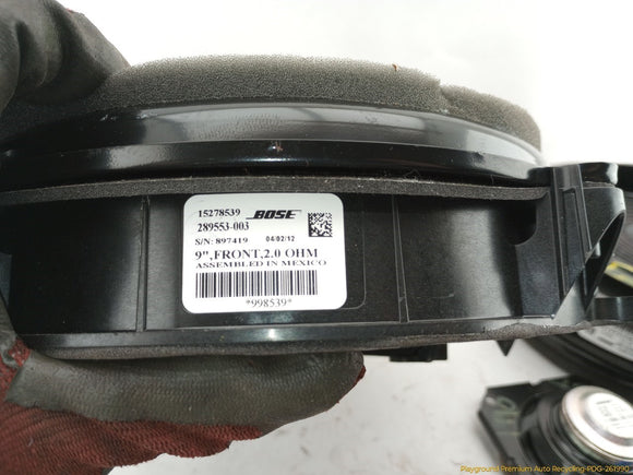 Cadillac CTS Set Of Audio Speakers
