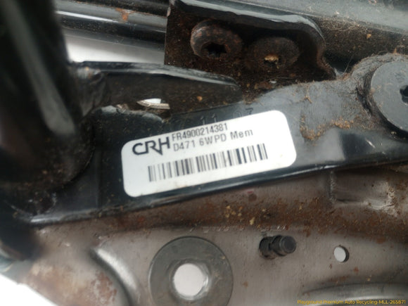 Ford Flex Driver Left Front Seat Track