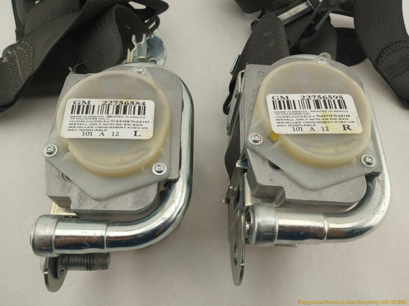 Cadillac CTS Pair Of Front Seat Belt Retractors