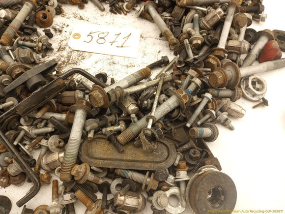 Ford Flex Dismantling Hardware Fasteners Bolts & Nuts