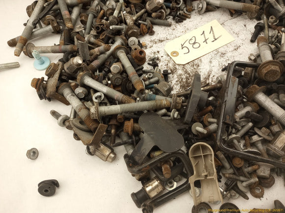 Ford Flex Dismantling Hardware Fasteners Bolts & Nuts