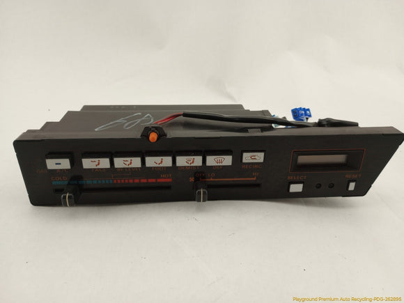 Nissan 300ZX Climate Control Panel
