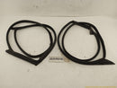 Cadillac CTS Pair Of Front Door Glass Window Weatherstrip-1