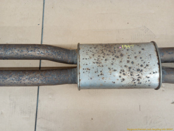 Jaguar XK Center Exhaust Resonator Muffler