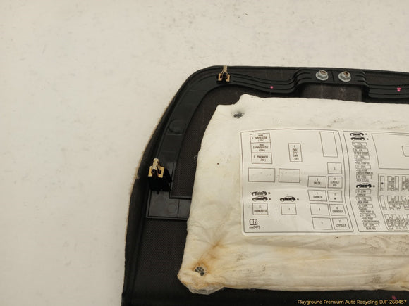 Cadillac CTS Rear Quarter Storage Cover Trim