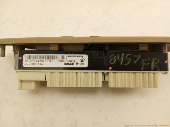 Cadillac CTS Passenger Right Power Window Switch