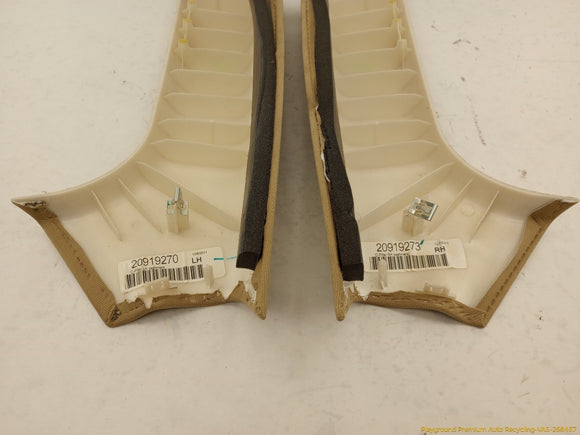 Cadillac CTS Pair Of Interior C Pillar Trim