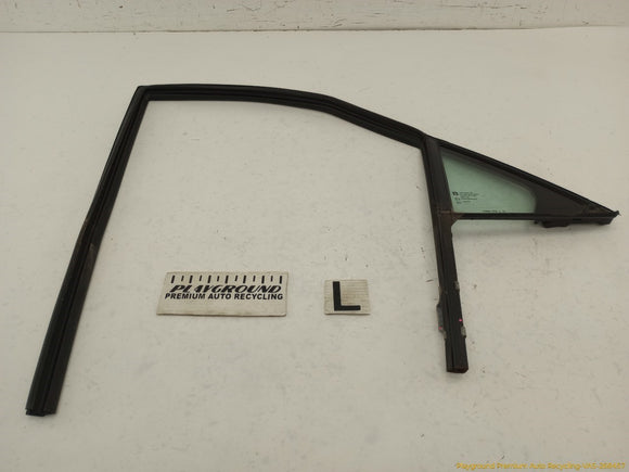 Cadillac CTS Driver Left Rear Door Vent Glass