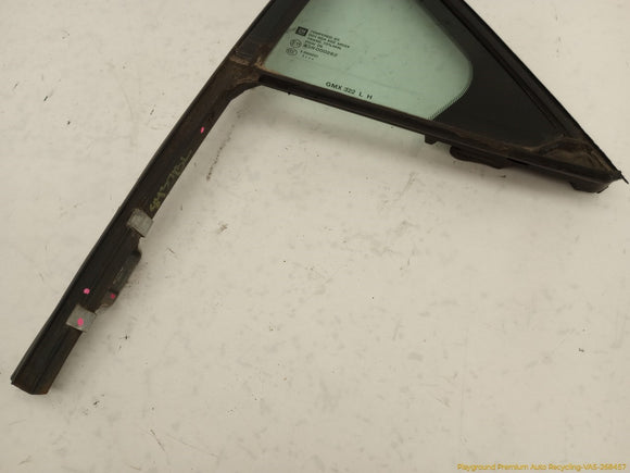 Cadillac CTS Driver Left Rear Door Vent Glass