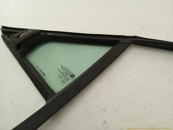 Cadillac CTS Driver Left Rear Door Vent Glass