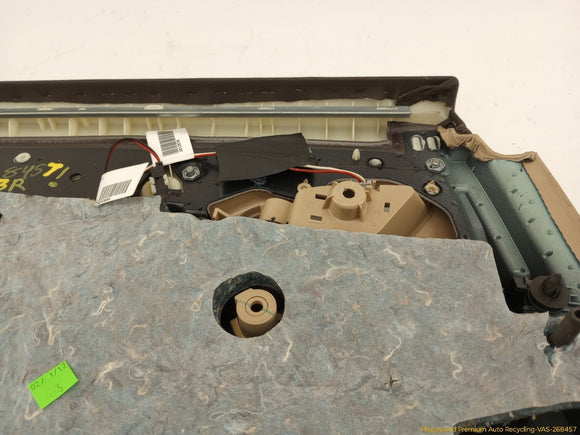 Cadillac CTS Passenger Right Rear Door Card Trim Panel