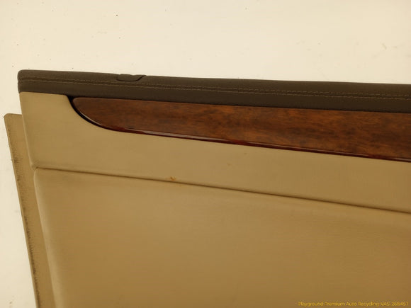Cadillac CTS Driver Left Rear Door Card Trim Panel