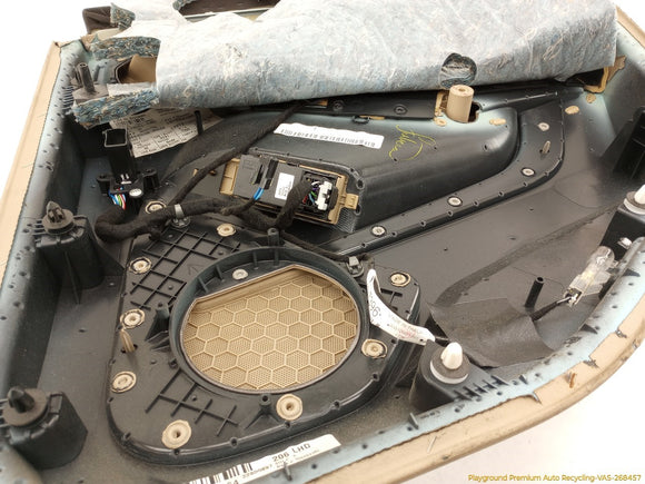 Cadillac CTS Driver Left Rear Door Card Trim Panel