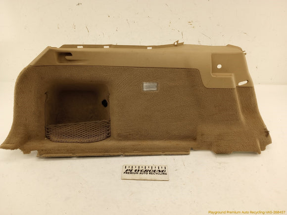 Cadillac CTS Driver Left Rear Quarter Trim