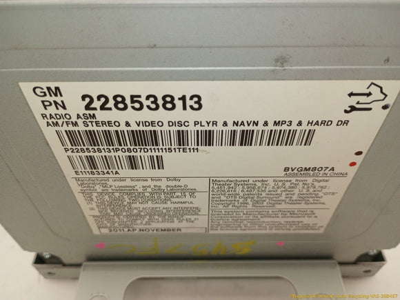 Cadillac CTS Radio Audio Navigation Receiver Module