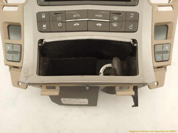 Cadillac CTS Radio & Climate Control Panel
