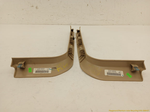 Cadillac CTS Pair Of Front Door Sill Scuff Plate Trim