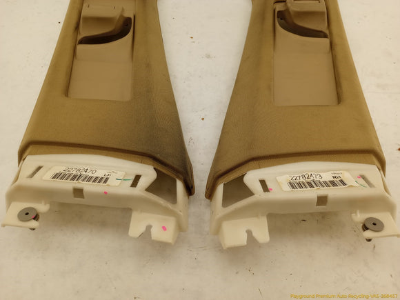 Cadillac CTS Pair Of Upper Interior B Pillar Trim
