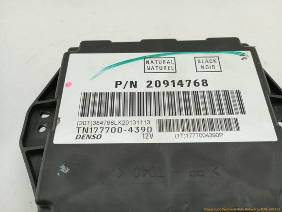 Cadillac CTS Temperature Climate Control Module