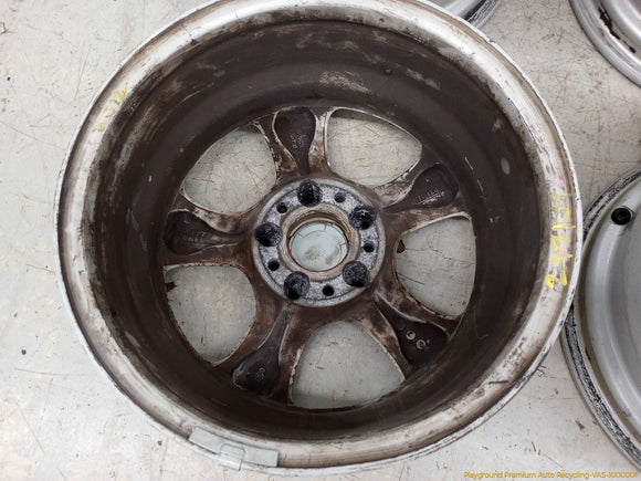 Mercedes SLK320 Set Of 4 Staggered Wheels 5 Spoke