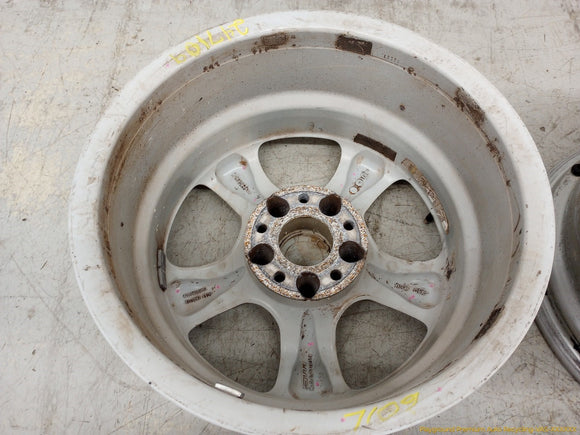Mercedes SLK320 Set Of 4 Staggered Wheels 5 Spoke
