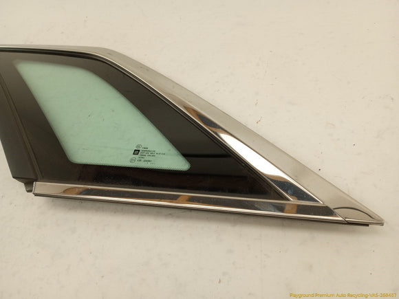 Cadillac CTS Driver Left Rear Quarter Glass