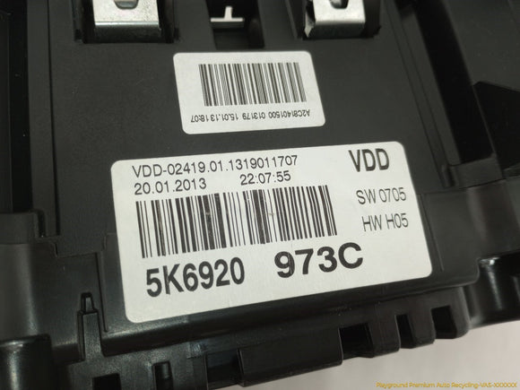 Volkswagen GTI Instrument Cluster Speedometer