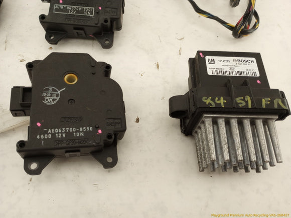 Cadillac CTS Set Of Heater Vent Flap Actuators