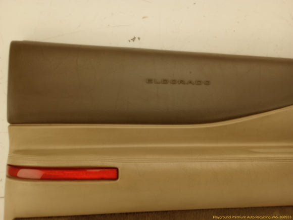 Cadillac Eldorado Driver Left Front Door Card Trim Panel