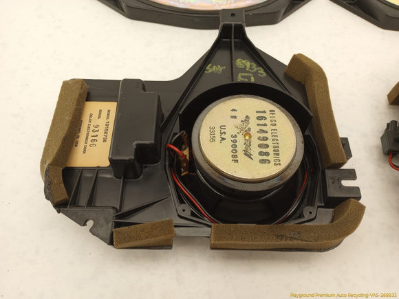 Cadillac Eldorado Set Of Audio Speakers
