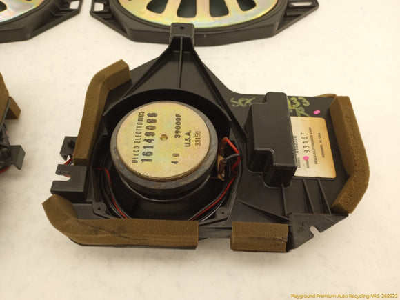 Cadillac Eldorado Set Of Audio Speakers